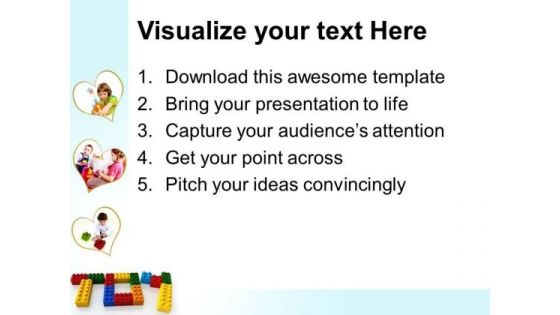 Toy Word With Lego Game PowerPoint Templates And PowerPoint Themes 0512