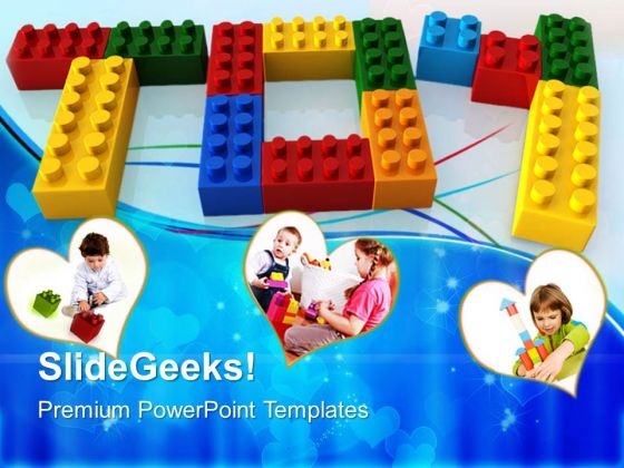 Toy Word With Lego Game PowerPoint Templates And PowerPoint Themes 0512