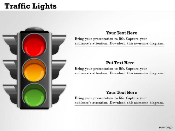 Traffic Lights PowerPoint Presentation Template