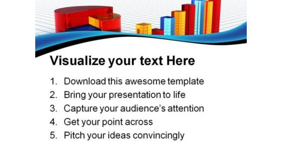 Transparent Colorful Graph Business PowerPoint Templates And PowerPoint Backgrounds 0811