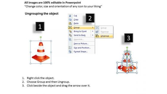 Trouble Roadway PowerPoint Slides And Ppt Diagram Templates