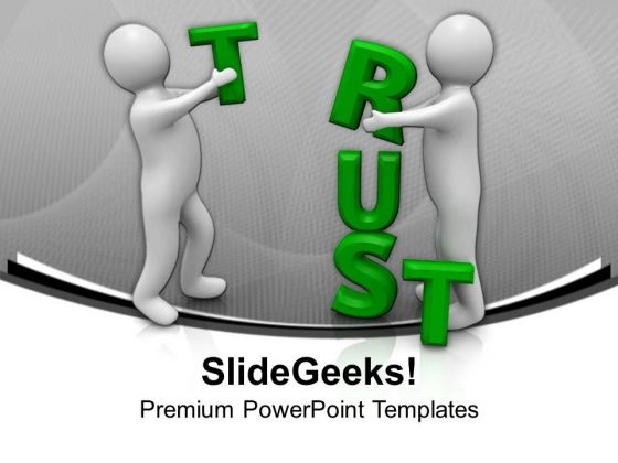 Trust Is Important For Business PowerPoint Templates Ppt Backgrounds For Slides 0613