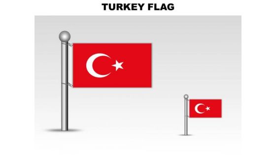 Turkey Country PowerPoint Flags