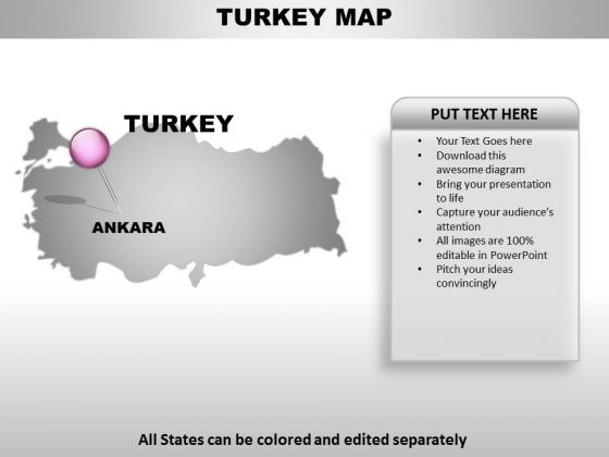 Turkey Country PowerPoint Maps