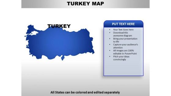 Turkey PowerPoint Maps