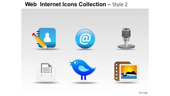 Twitter Icons PowerPoint Slides