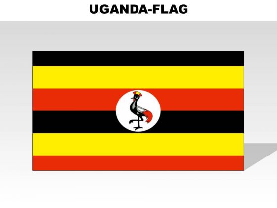 Uganda Country PowerPoint Flags