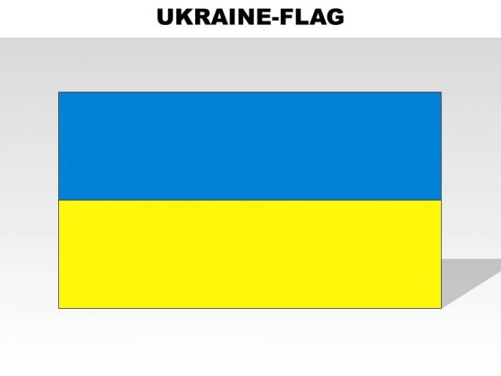Ukranie Country PowerPoint Flags