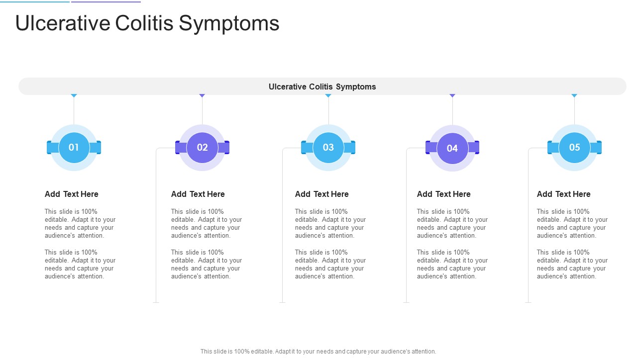 Ulcerative Colitis Symptoms In Powerpoint And Google Slides Cpb