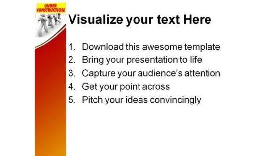 Under Construction04 Architecture PowerPoint Themes And PowerPoint Slides 0811
