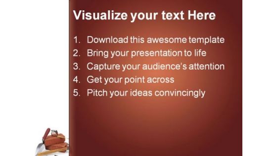 Under Construction Realestate PowerPoint Template 0910