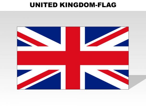 United Kingdom Country PowerPoint Flags