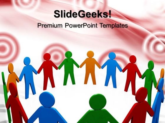 United People Teamwork PowerPoint Templates And PowerPoint Themes 0512