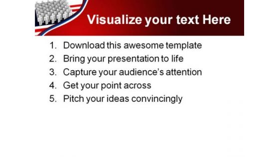 United State Americana PowerPoint Templates And PowerPoint Backgrounds 0611