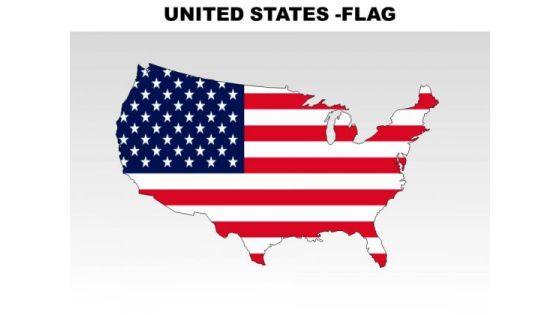 United States Country PowerPoint Flags
