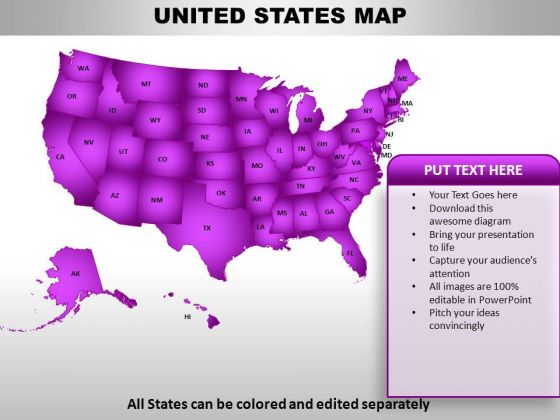 United States PowerPoint Maps