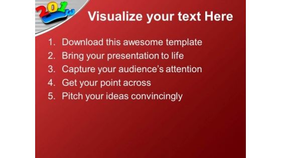Upgrade With Technology This Year 2013 PowerPoint Templates Ppt Backgrounds For Slides 0513