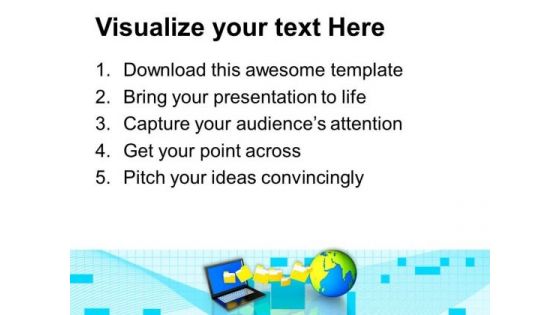 Uploading Downloading Files From Internet PowerPoint Templates And PowerPoint Themes 0812