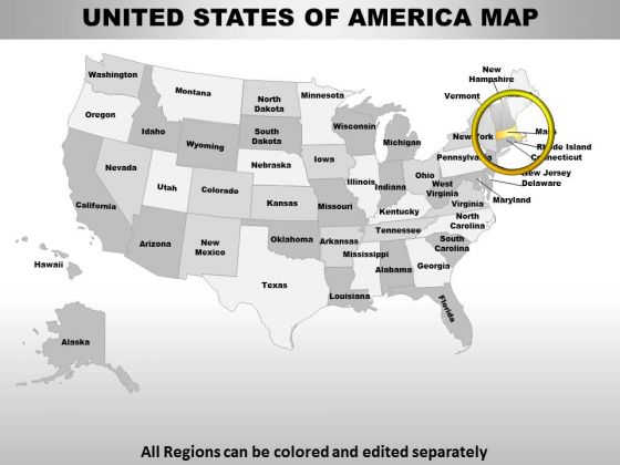 Usa Massachusetts State PowerPoint Maps