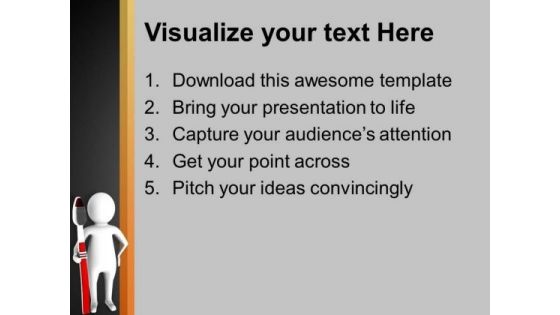 Use Good Quality Brush For Oral Health PowerPoint Templates Ppt Backgrounds For Slides 0713