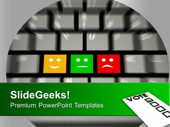 Use The Power Of Voting PowerPoint Templates Ppt Backgrounds For Slides 0513