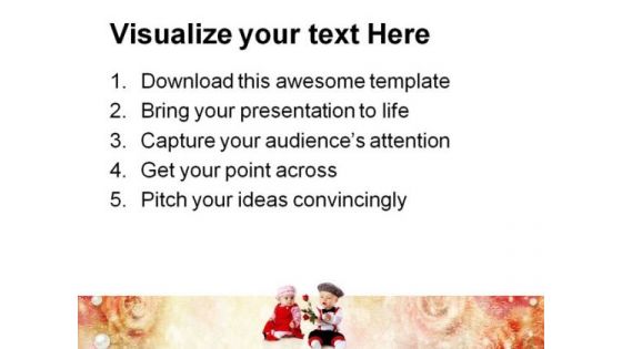 Valentine Roses Festival PowerPoint Themes And PowerPoint Slides 0811