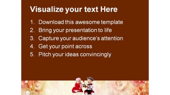Valentine Roses Festival PowerPoint Themes And PowerPoint Slides 0811