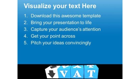 Vat Button On Lego Cubes Success PowerPoint Templates Ppt Backgrounds For Slides 0113