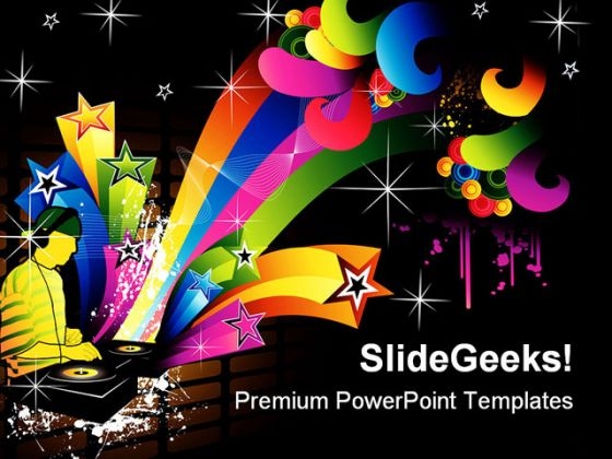 Vector Composition Music PowerPoint Themes And PowerPoint Slides 0611