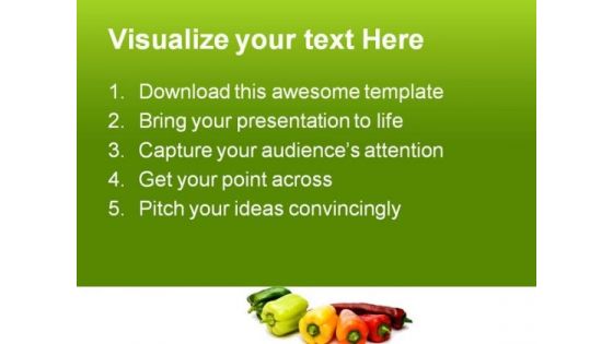 Vegetable Food Health PowerPoint Templates And PowerPoint Backgrounds 0511