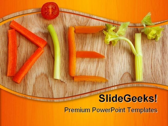 Vegetables Diet Health PowerPoint Backgrounds And Templates 0111