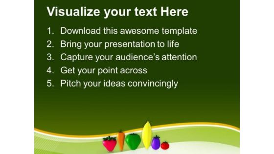 Vegetables Good For Health Nutrition PowerPoint Templates Ppt Backgrounds For Slides 0313