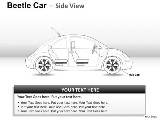Vehicle Red Beetle Car PowerPoint Slides And Ppt Diagram Templates
