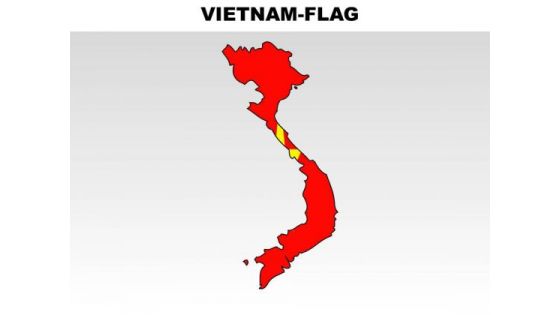 Vietnam Country PowerPoint Flags