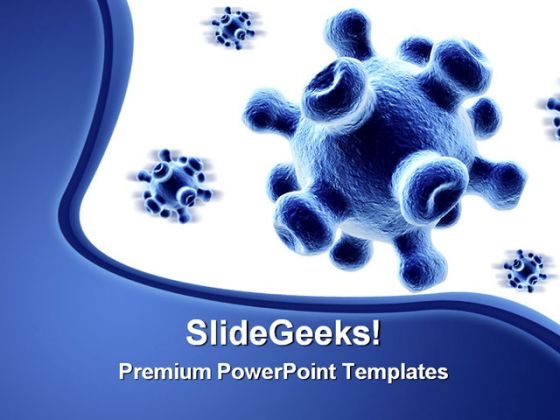 Virus Science PowerPoint Themes And PowerPoint Slides 0311