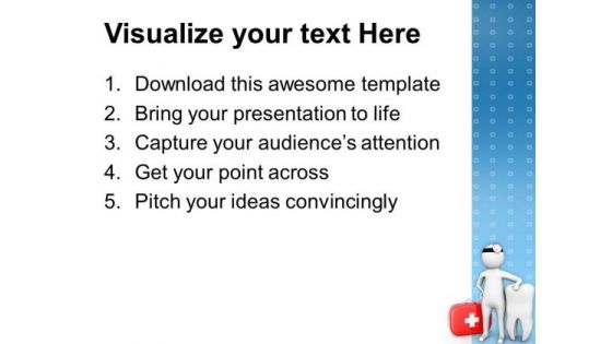 Visit Your Dentist Regularly PowerPoint Templates Ppt Backgrounds For Slides 0713