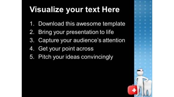 Visit Your Dentist Regularly PowerPoint Templates Ppt Backgrounds For Slides 0713