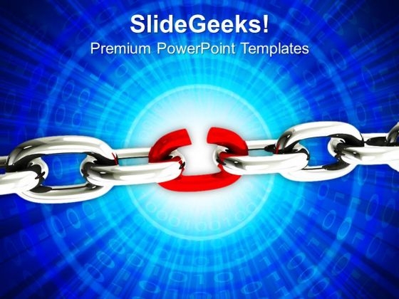 Weakest Link In The Chain Business PowerPoint Templates And PowerPoint Themes 1112