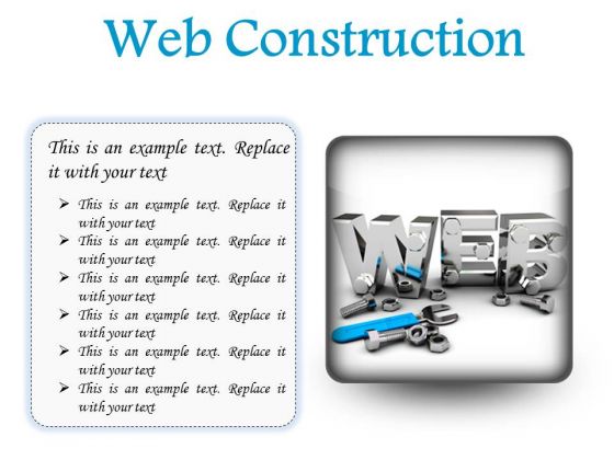 Web Construction Industrial PowerPoint Presentation Slides S