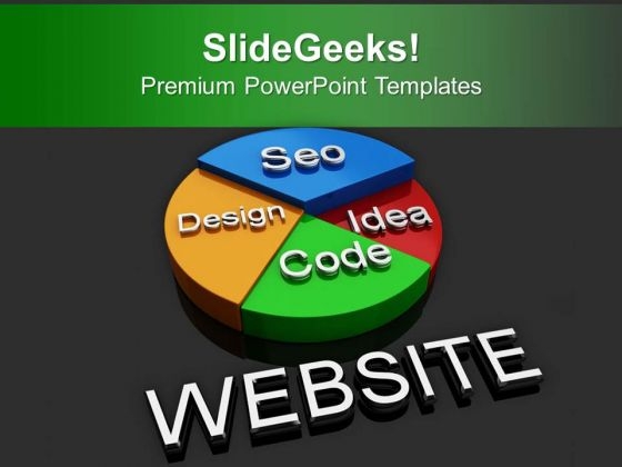 Website Is New Media For Marketing PowerPoint Templates Ppt Backgrounds For Slides 0513
