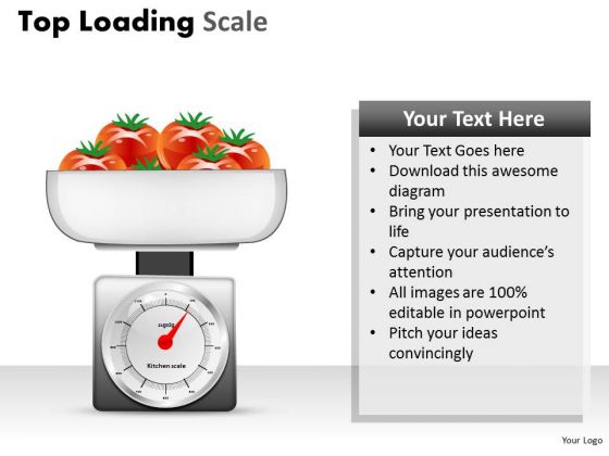 Weighing Tomatoes PowerPoint Slides And Weighing Scale Ppt Templates