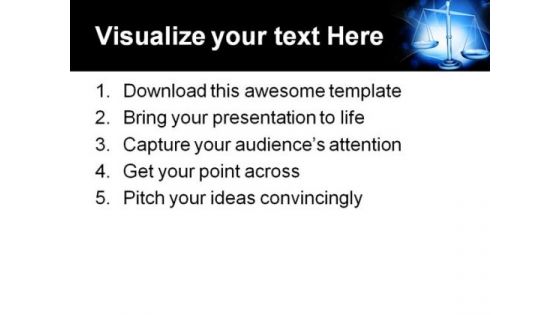 Weight Scale Law PowerPoint Themes And PowerPoint Slides 0311
