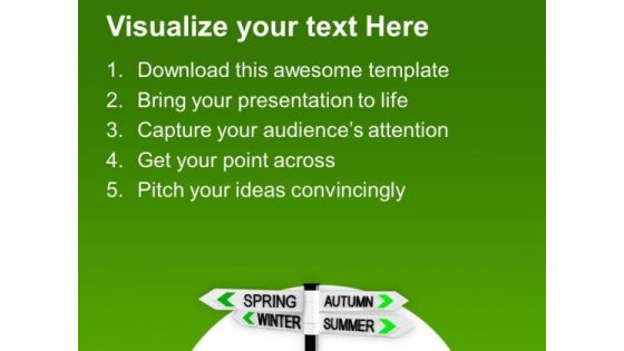 Welcome All The Seasons PowerPoint Templates Ppt Backgrounds For Slides 0413