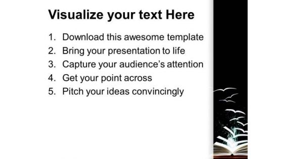 Welcome To Megical World Education PowerPoint Templates And PowerPoint Themes 0812