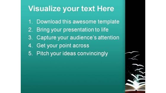 Welcome To Megical World Education PowerPoint Templates And PowerPoint Themes 0812