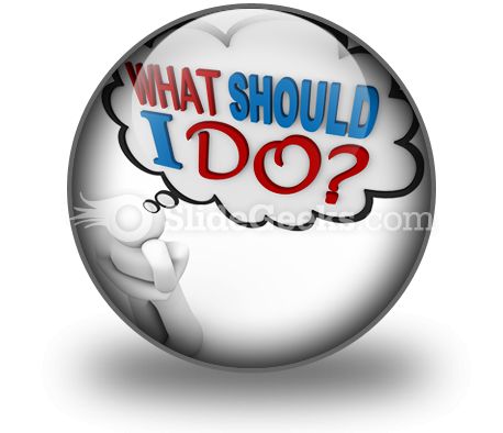 What Should I Do Ppt Icon For Ppt Templates And Slides C