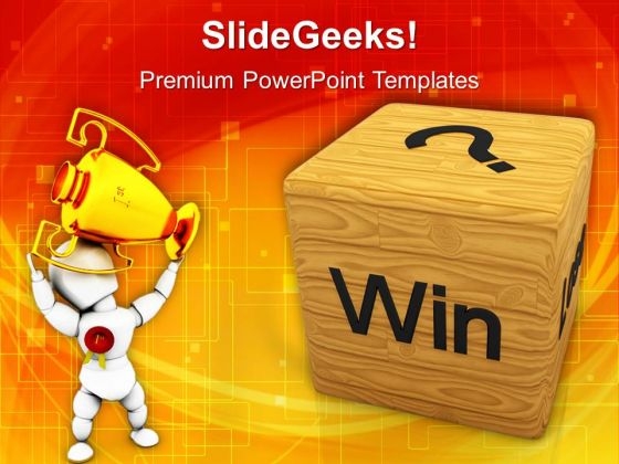 Win And Lose Business Competition PowerPoint Templates And PowerPoint Themes 1112