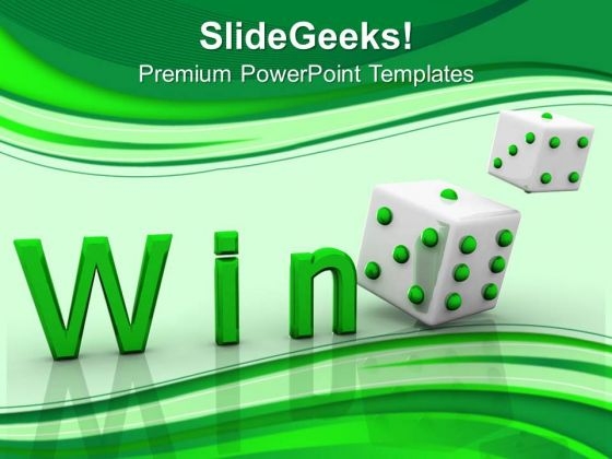 Win Cube Success PowerPoint Templates And PowerPoint Themes 0612