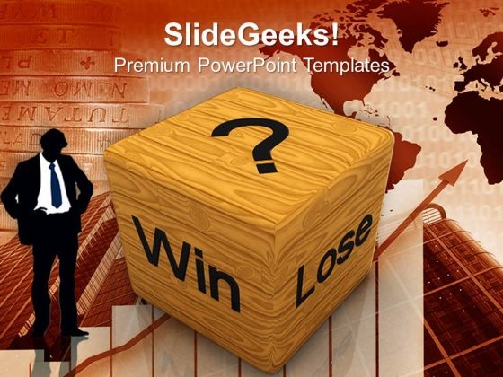 Win Lose Cube Business PowerPoint Templates Ppt Backgrounds For Slides 1112