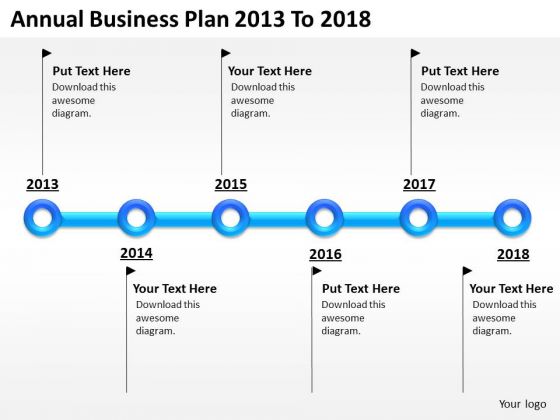 Windows Parallel Processing Business PowerPoint Presentations Plan 2013 To 2018 Slides